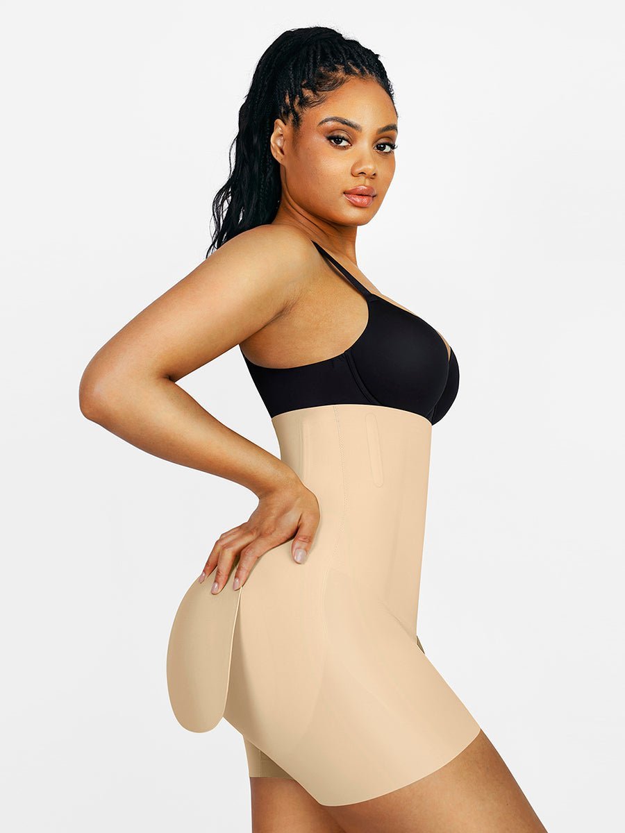 Alexandra - High Waist Butt Lifter Body Shaping Pants With Buttocks Pads