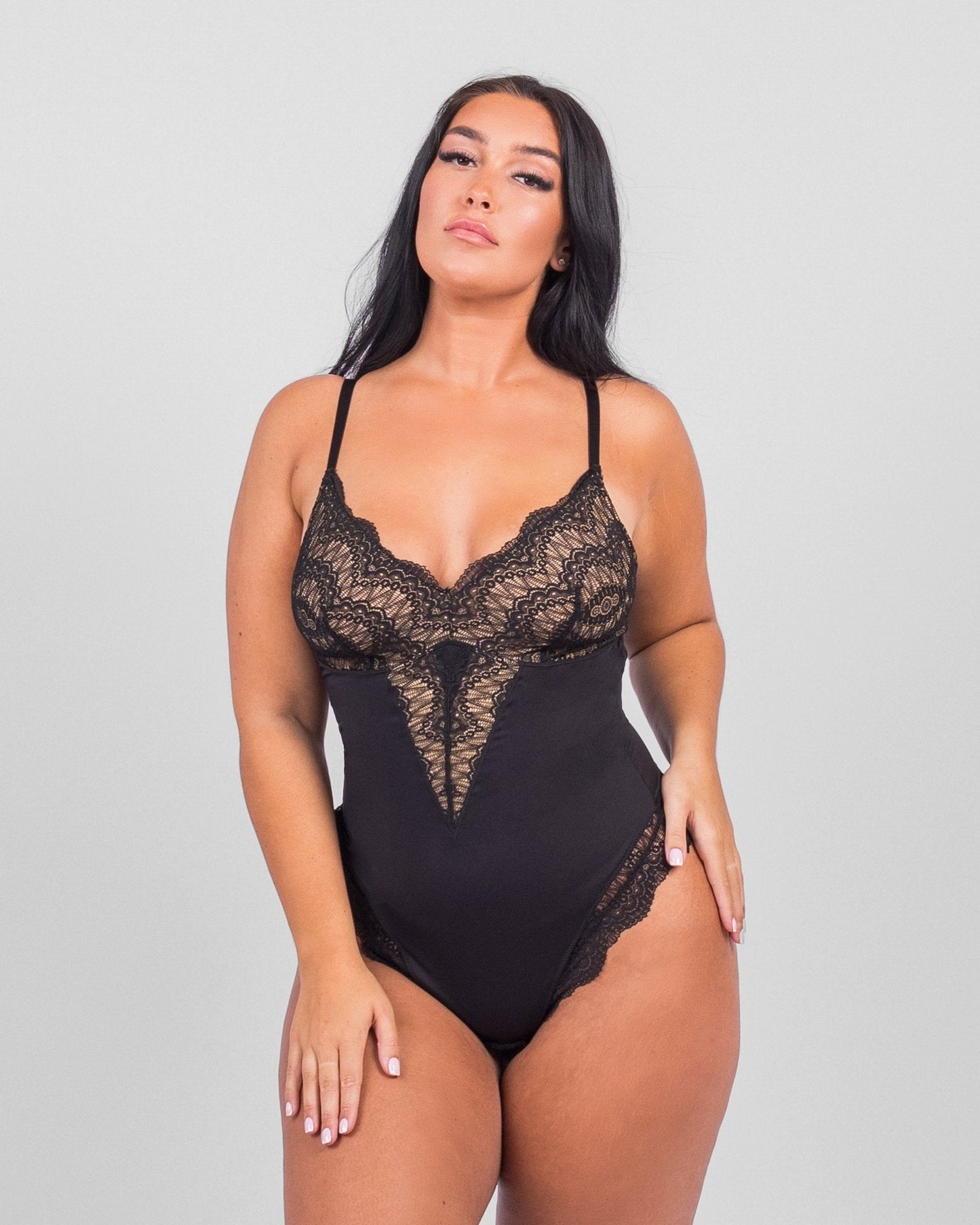 Luisa - Sexy Lace Bodysuit Shaping Lingerie