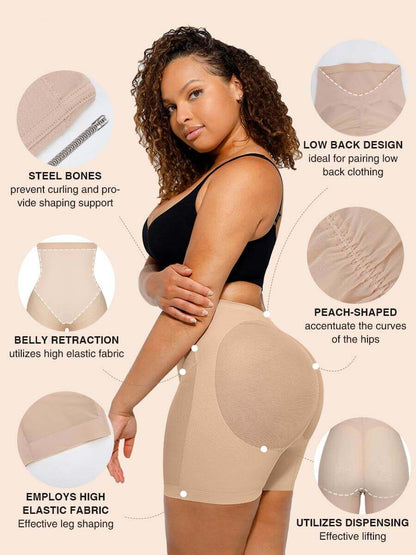 Madison - Tummy Slimming Low Back Mesh Butt Lifter