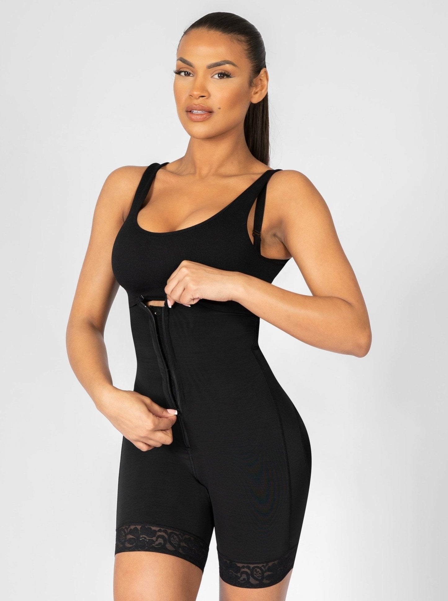 Rebecca - Open Bust Control Body Shaper